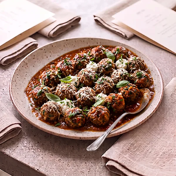 Albóndigas especiadas templadas