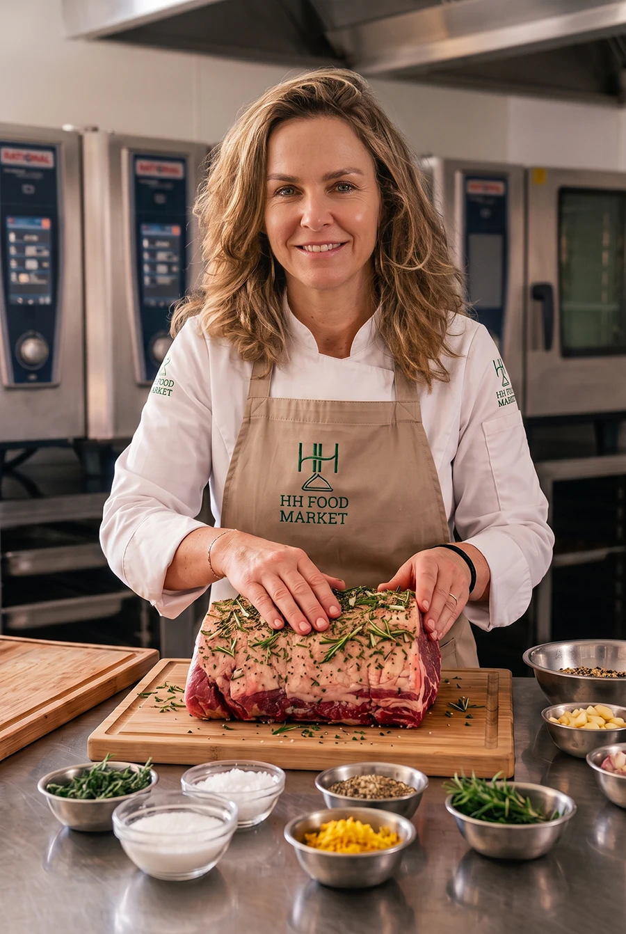 Herminé Cocinando HH Food Market